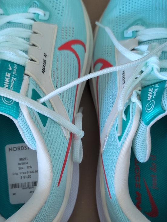 Nike Shoes - Nike Air Zoom Pegasus 40 Jade Ice/Picante Red Women 12 Men 10.5 NIB